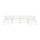 Modern European furniture - Cushioned Modular Sofa Chair - www.oroa.com