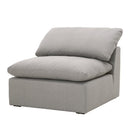 Modern European furniture - Cushioned Modular Sofa Chair - www.oroa.com