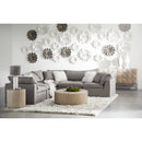 Modern European furniture - Cushioned Modular Sofa Chair - www.oroa.com