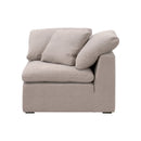 Modern European furniture - Cushioned Modular Sofa Chair - www.oroa.com