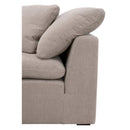 Modern European furniture - Cushioned Modular Sofa Chair - www.oroa.com