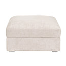 Cream Modular Storage Ottoman | Living Essentials Daley