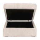 Cream Modular Storage Ottoman | Living Essentials Daley
