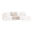 Modern European furniture - Beige Modular Sofa Chair - www.oroa.com
