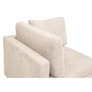 Modern European furniture - Beige Modular Sofa Chair - www.oroa.com