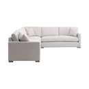 Gray Modular 2-Seater Sofa | Living Essentials Clara