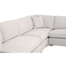Gray Modular 2-Seater Sofa | Living Essentials Clara