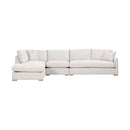 Gray Modular 2-Seater Sofa | Living Essentials Clara