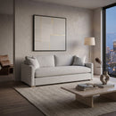Gray Slim-Armed Sofa | Living Essentials Clara