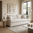 Gray Slim-Armed Queen Sleeper Sofa | Living Essentials Clara