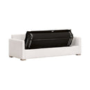 Gray Slim-Armed Queen Sleeper Sofa | Living Essentials Clara