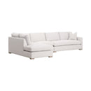Gray Modular Chaise Lounge | Living Essentials Clara