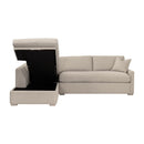 Modern European furniture - Boucle Queen Sleeper Sofa - www.oroa.com