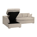 Modern European furniture - Boucle Queen Sleeper Sofa - www.oroa.com