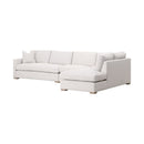 Gray Modular Chaise Lounge | Living Essentials Clara