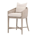 Cane Wrapped Counter Stool | Living Essentials McGuire
