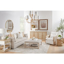 Curved Oak Swivel Club Chair | Living Essentials McGuire