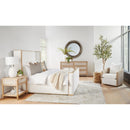 Curved Oak Swivel Club Chair | Living Essentials McGuire