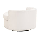 Round Petite Swivel Sofa | Living Essentials Lourne