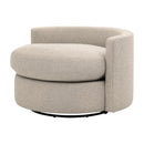 Round Petite Swivel Sofa | Living Essentials Lourne