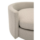 Round Petite Swivel Sofa | Living Essentials Lourne