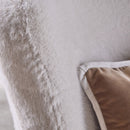 Cream Cushioned Lounge Chair | Living Essentials Calvin