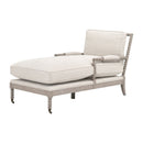 Gray Oak Chaise Lounge | Living Essentials Rouleau