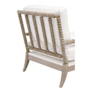 Gray Oak Chaise Lounge | Living Essentials Rouleau