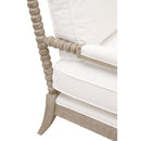 Gray Oak Chaise Lounge | Living Essentials Rouleau