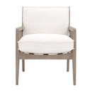 Oak Canework Lounge Chair | Living Essentials Leone