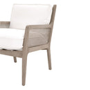 Oak Canework Lounge Chair | Living Essentials Leone