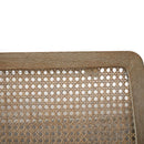 Oak Canework Lounge Chair | Living Essentials Leone