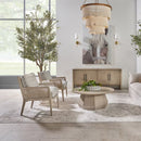 Oak Canework Lounge Chair | Living Essentials Leone