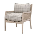 Oak Canework Lounge Chair | Living Essentials Leone