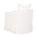 Skirted Swivel Club Chair | Living Essentials Faye