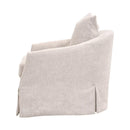 Skirted Swivel Club Chair | Living Essentials Faye