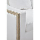 Cushioned Oak Swivel Club Chair | Living Essentials Paxton