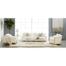 Cushioned Oak Swivel Club Chair | Living Essentials Paxton