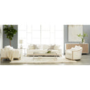 Cushioned Oak Swivel Club Chair | Living Essentials Paxton