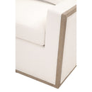 Cushioned Oak Swivel Club Chair | Living Essentials Paxton