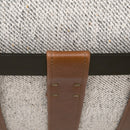 Brown Leather Strap Lounge Chair | Living Essentials Brando