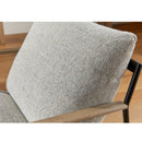 Brown Leather Strap Lounge Chair | Living Essentials Brando