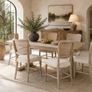 Cane-Back Dining Chair Set (2) | Living Essentials Cela