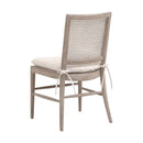 Oak Canework-Back Dining Chairs (2) | Living Essentials Blume