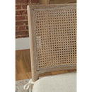 Oak Canework-Back Dining Chairs (2) | Living Essentials Blume