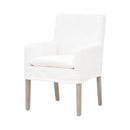 White Slipcover Dining Armchair | Living Essentials Drake