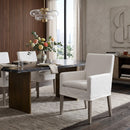 White Slipcover Dining Armchair | Living Essentials Drake