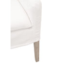 White Slipcover Dining Armchair | Living Essentials Drake