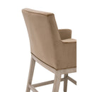 Brown Velvet Counter Stool | Living Essentials Drake