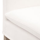 White Slipcover Counter Stool | Living Essentials Drake